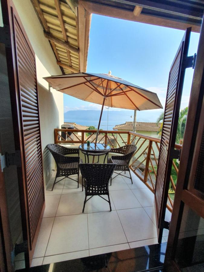 Bangalo Com Vista Para O Mar No Condominio Yacamim Ilhabela Praia Do Curral Exterior foto